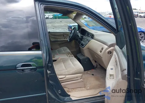 2001 Honda Odyssey Ex из США, поврежденный, VIN 2HKRL18651H586745